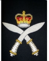 Medium Embroidered Badge - Gurkha Rifles